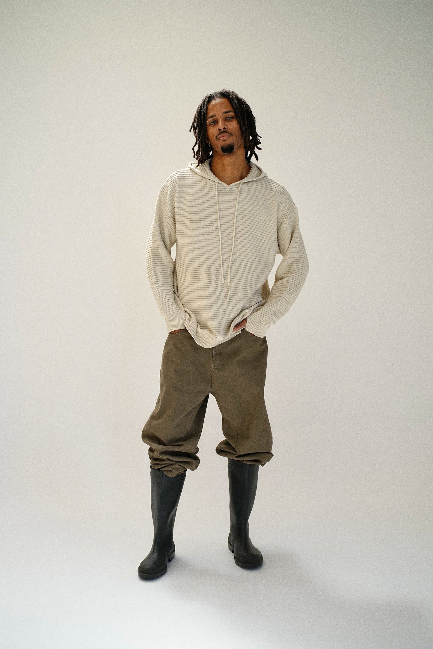 FINAL SALE | BEAULARES RIBBED HOODIE