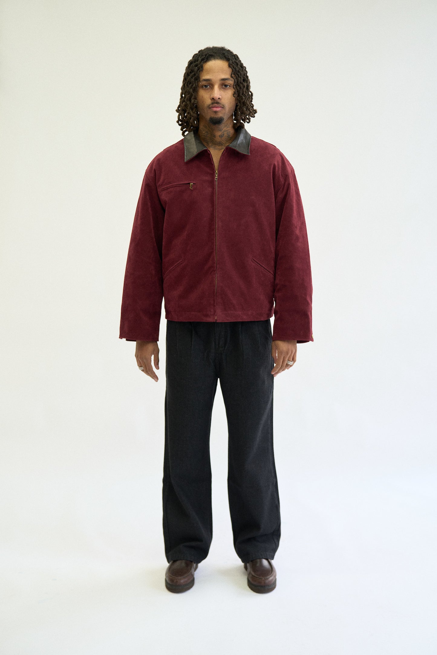 BRUSHED WESTERN JACKET, VELVET