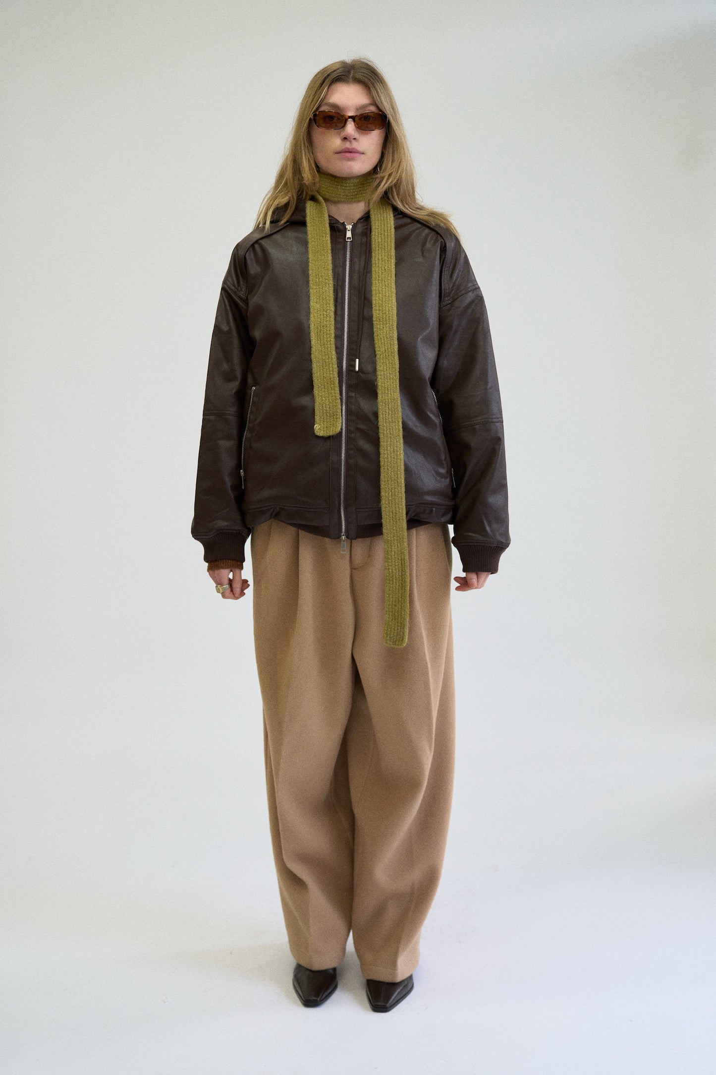BOXER JACKET FAUX LEATHER