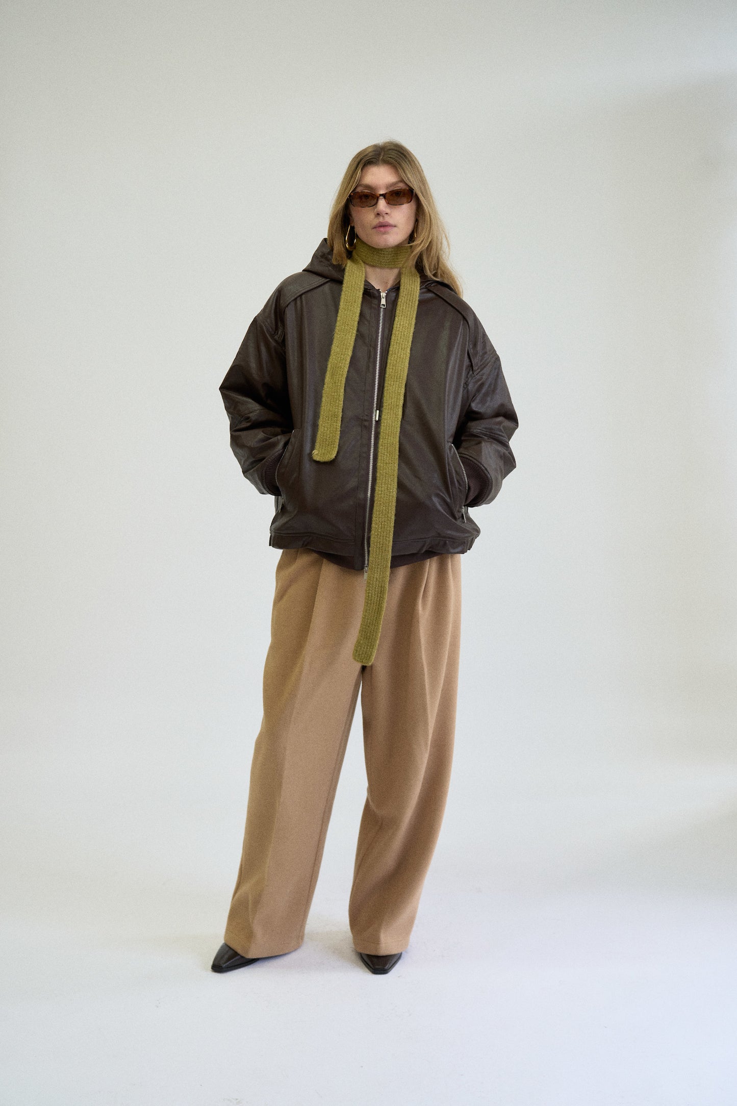 BOXER JACKET FAUX LEATHER