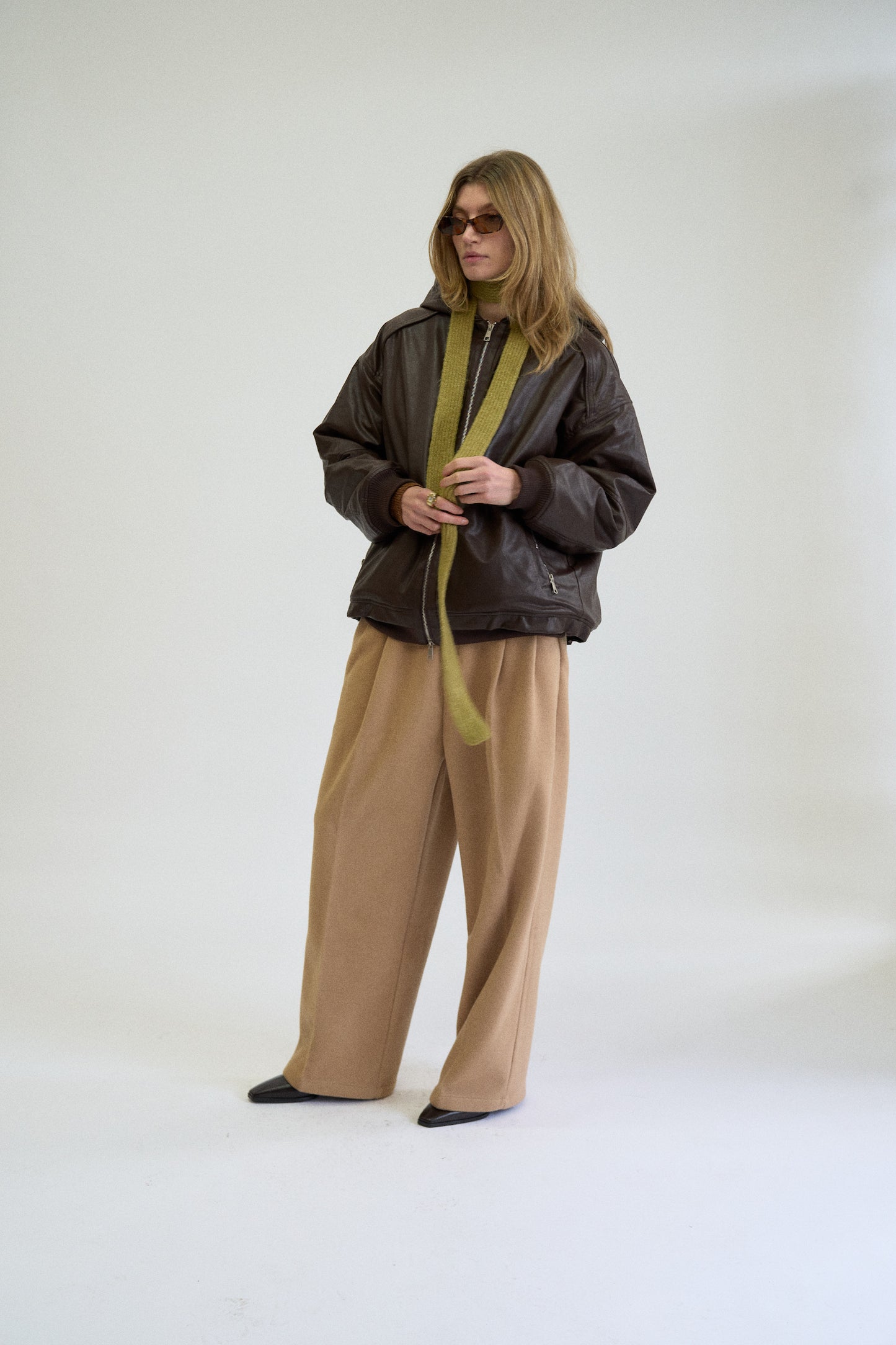 BOXER JACKET FAUX LEATHER