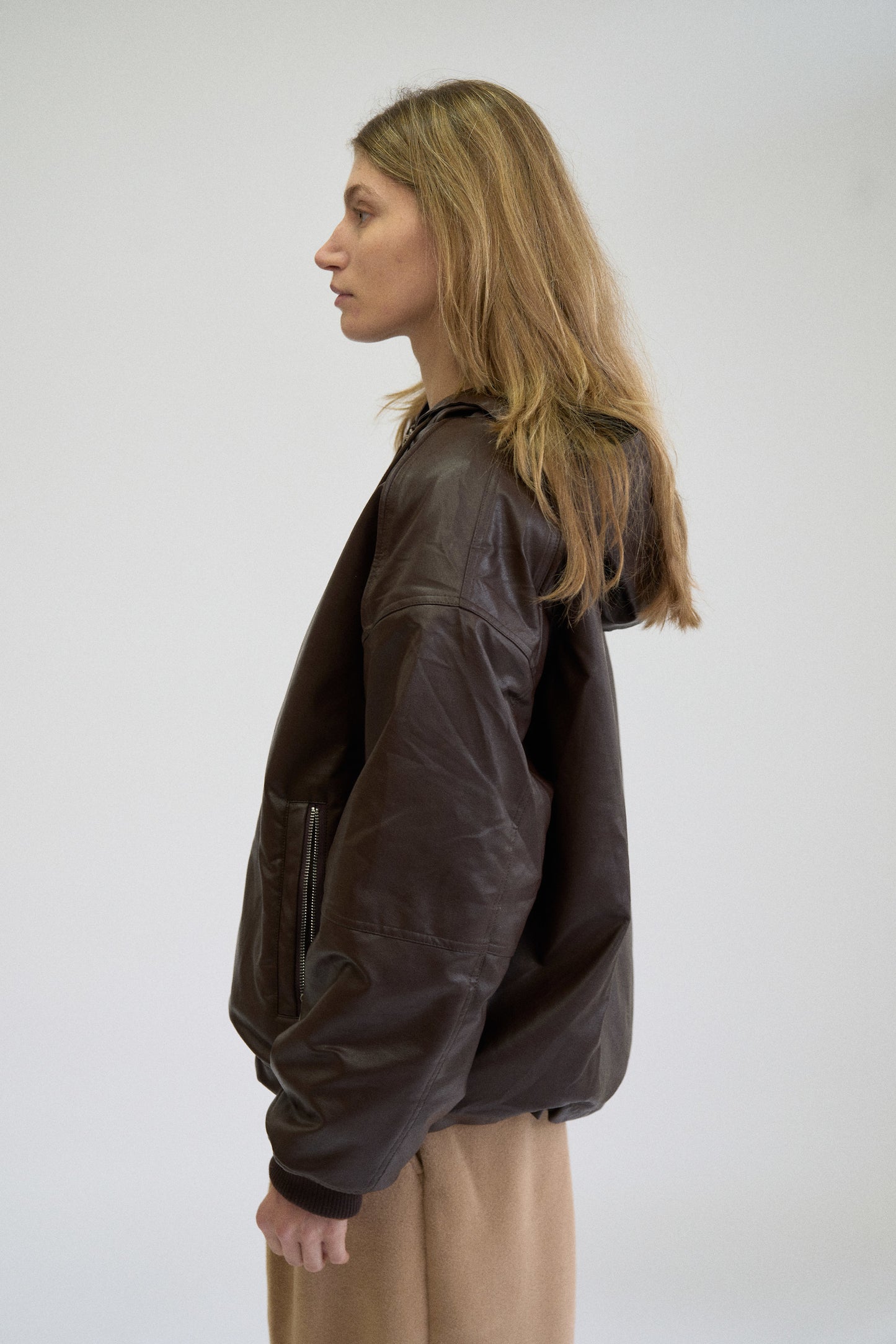 BOXER JACKET FAUX LEATHER