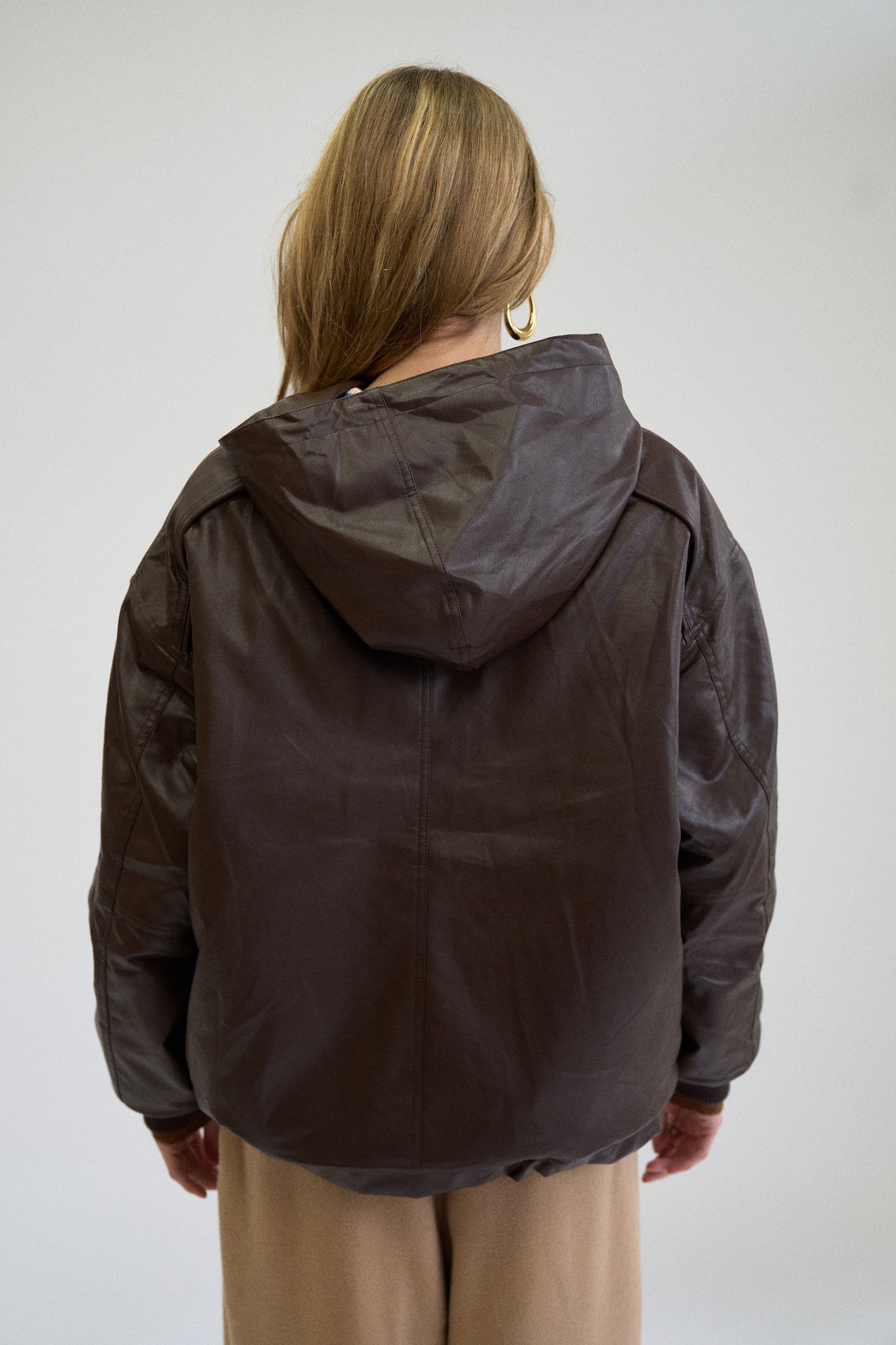 BOXER JACKET FAUX LEATHER