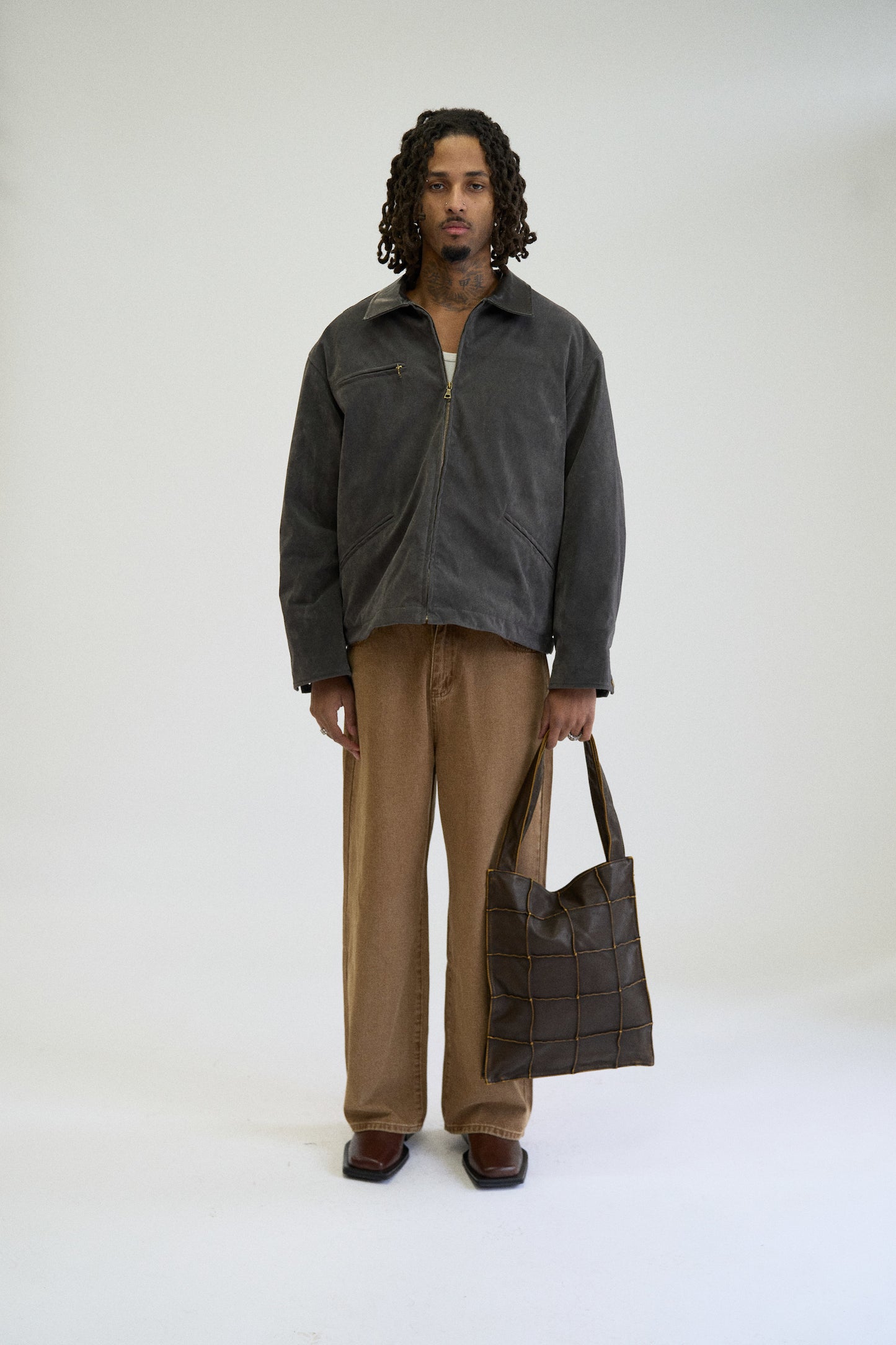 FINAL SALE | BRUSHED WESTERN JACKET, METAL