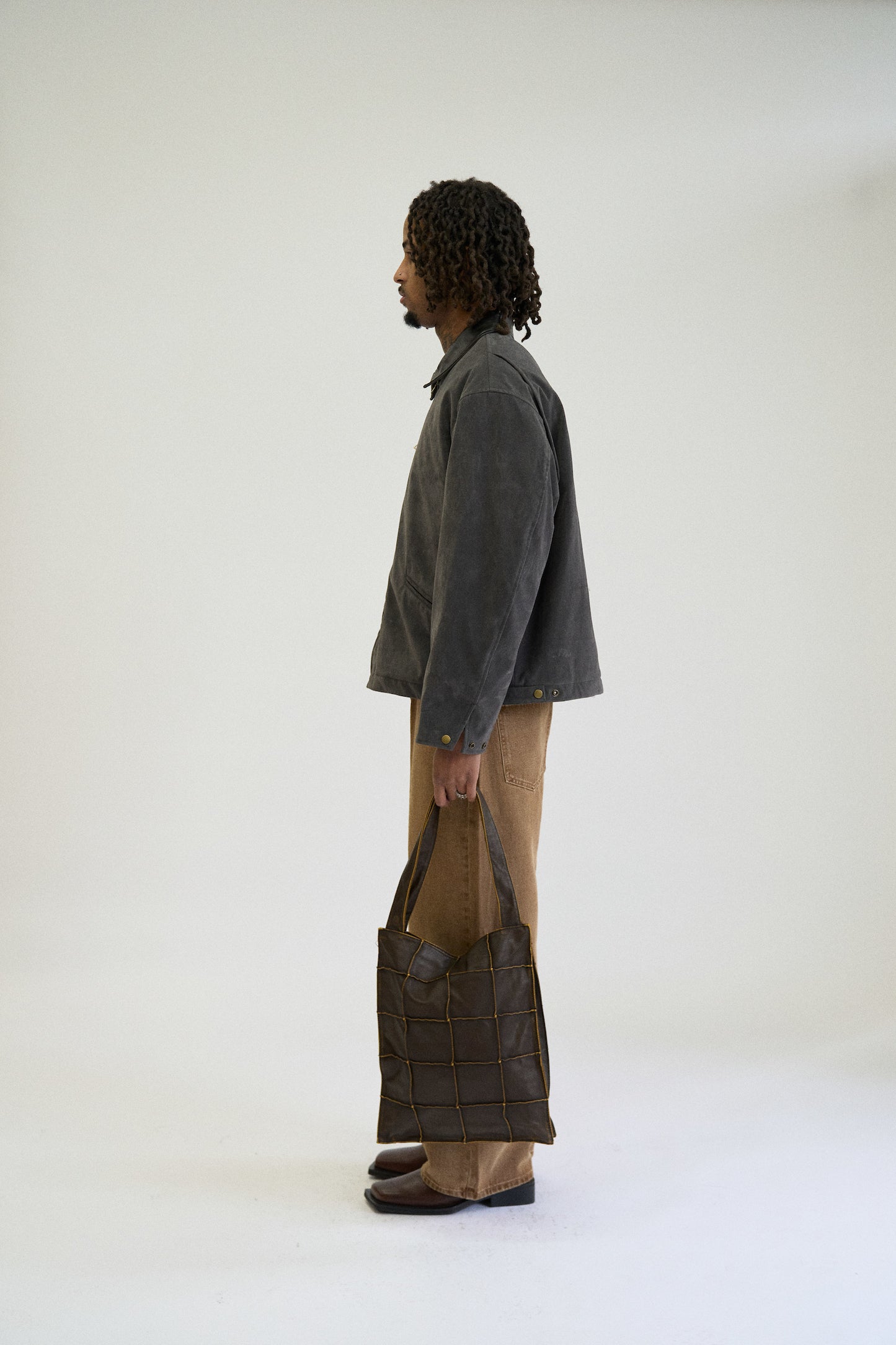 FINAL SALE | BRUSHED WESTERN JACKET, METAL