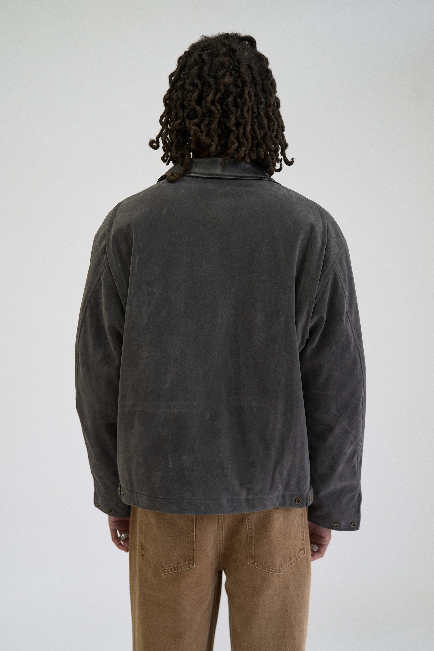 FINAL SALE | BRUSHED WESTERN JACKET, METAL