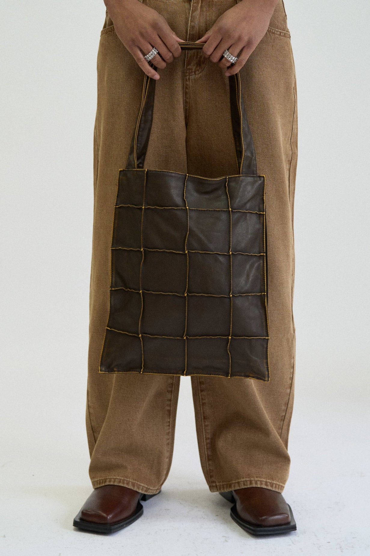 WAFFLE IRON TOTE BAG