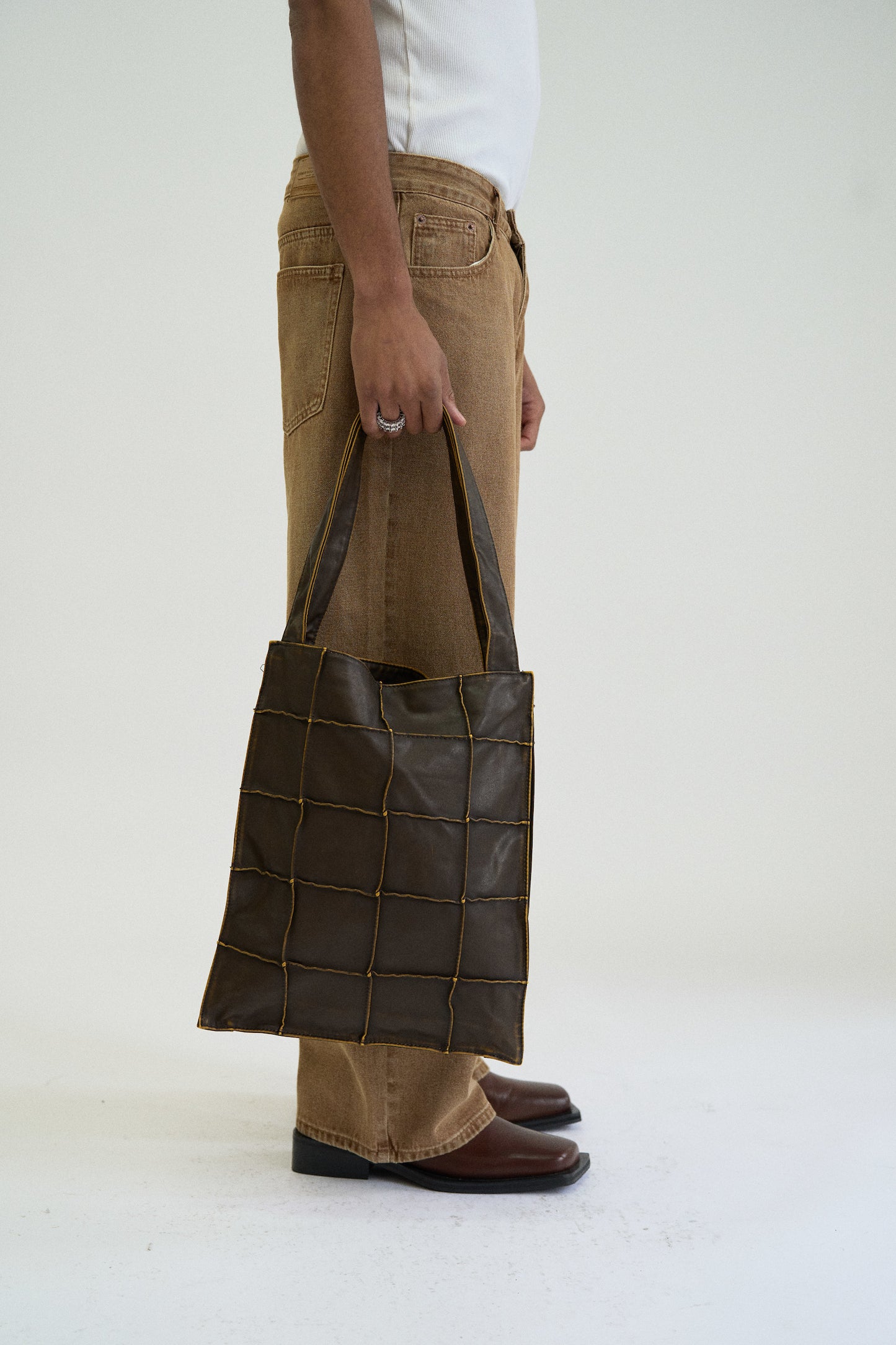 WAFFLE IRON TOTE BAG