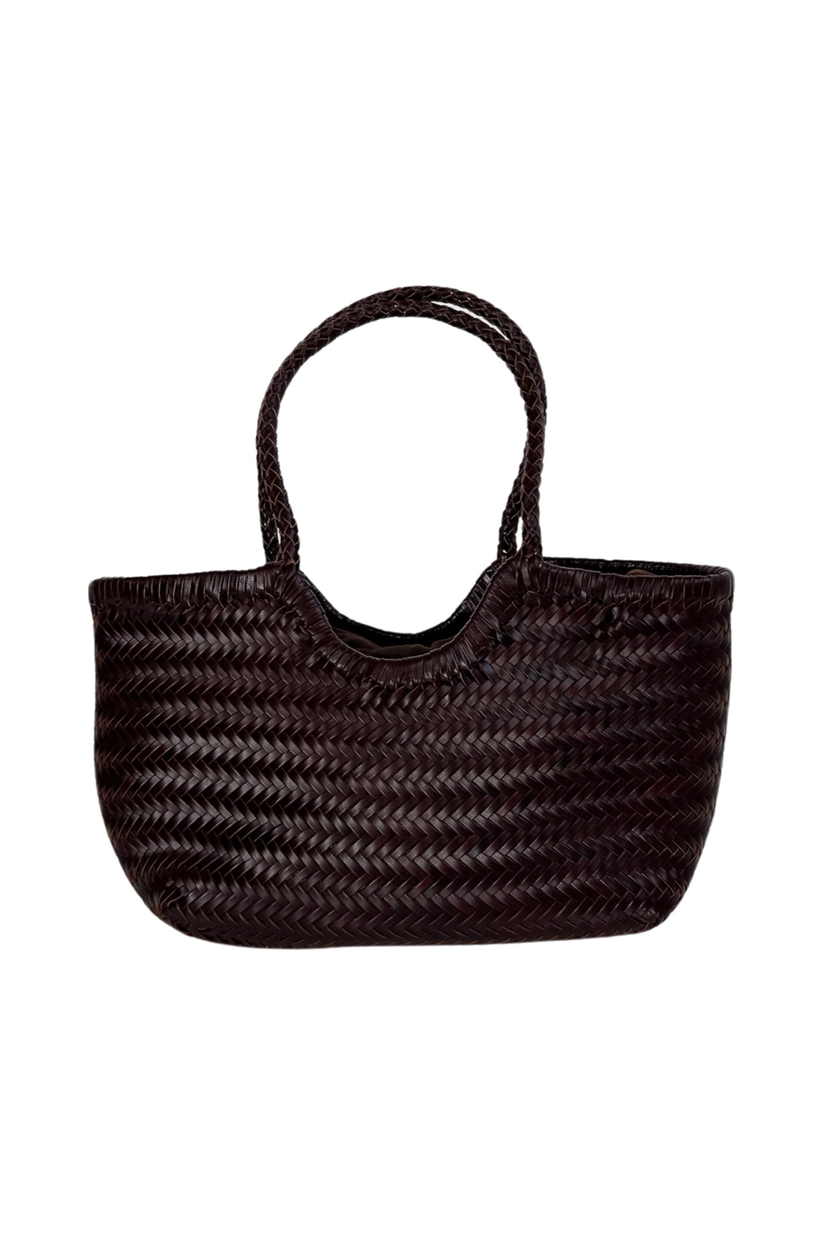 Woven bag leather sale