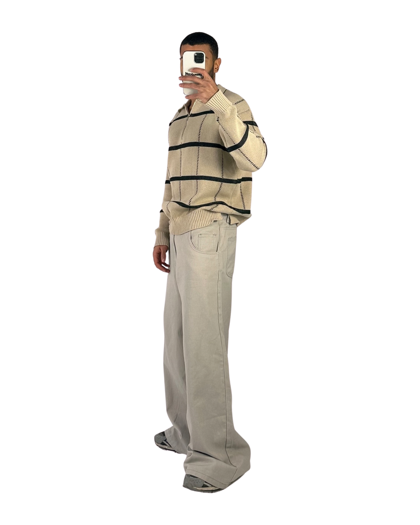 FINAL SALE | BULLDOG POLO SWEATER