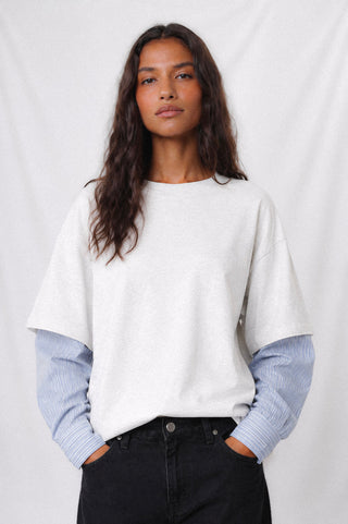 SHOVE-IT LAYERED T-SHIRT