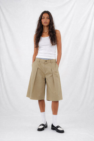 BAYSWATER PLEATED SHORTS