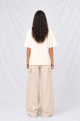 SUNDAY WIDE-LEG CARGO PANTS