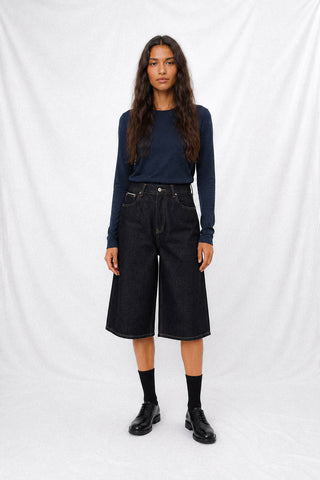 NOIR STUDIO DENIM SHORTS
