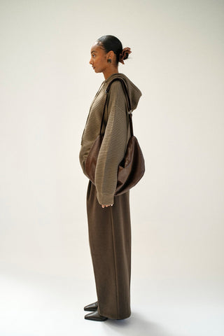 BEAULARES RIBBED HOODIE