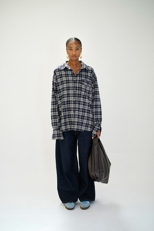 OVERSIZED PLAID SHIRT