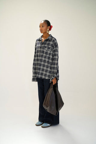OVERSIZED PLAID SHIRT