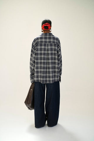 OVERSIZED PLAID SHIRT