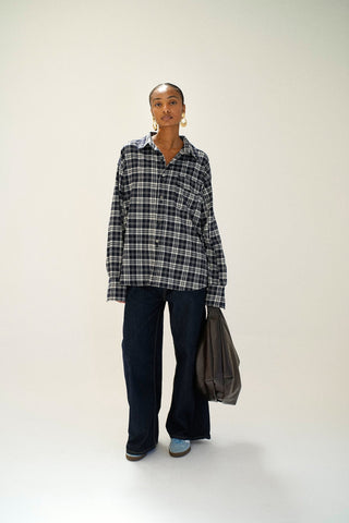 OVERSIZED PLAID SHIRT