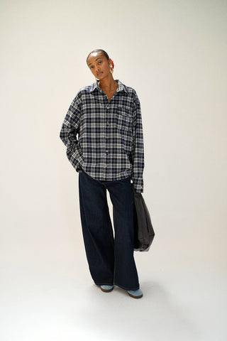 OVERSIZED PLAID SHIRT