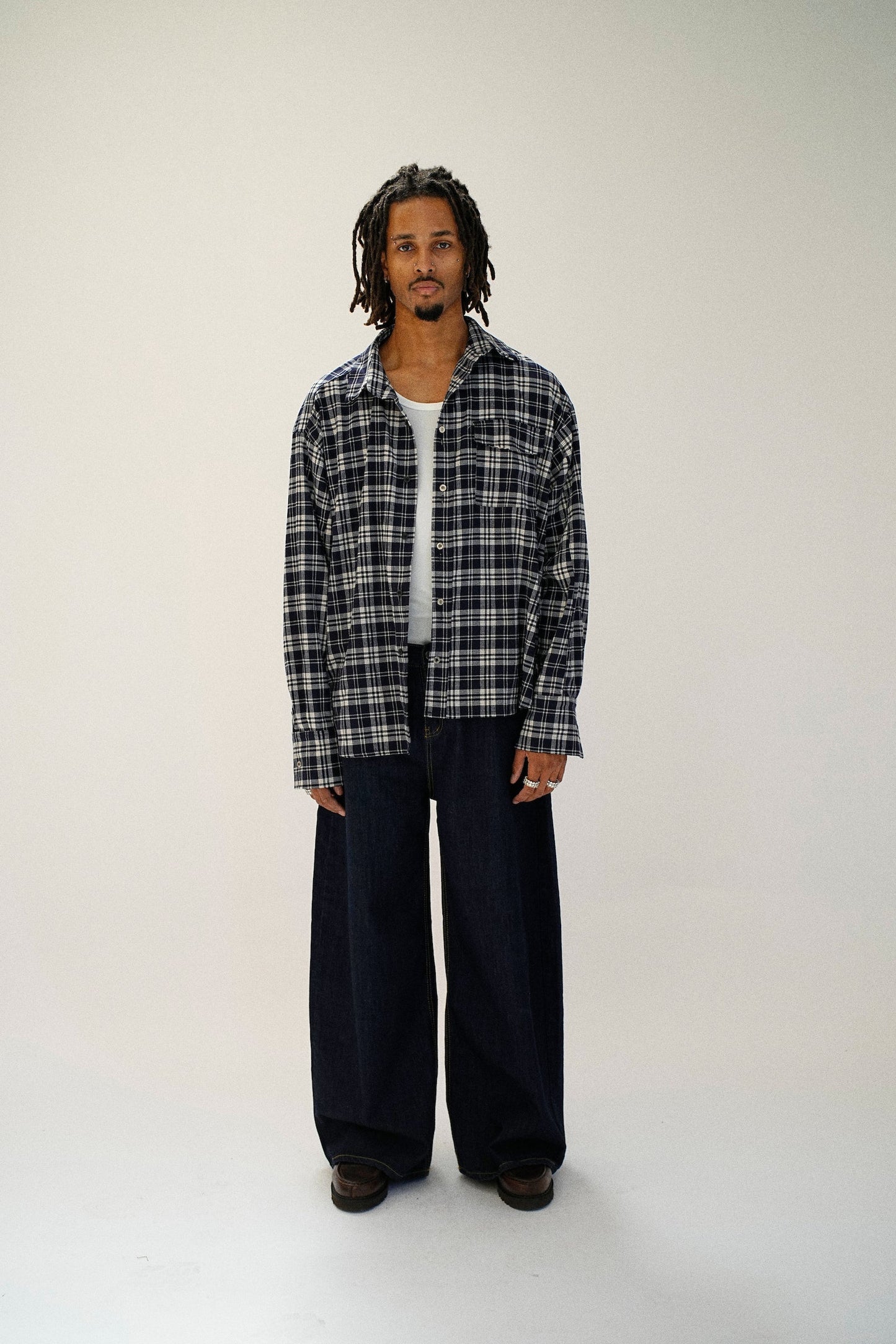 FINAL SALE | OVERSIZED PLAID CHECK