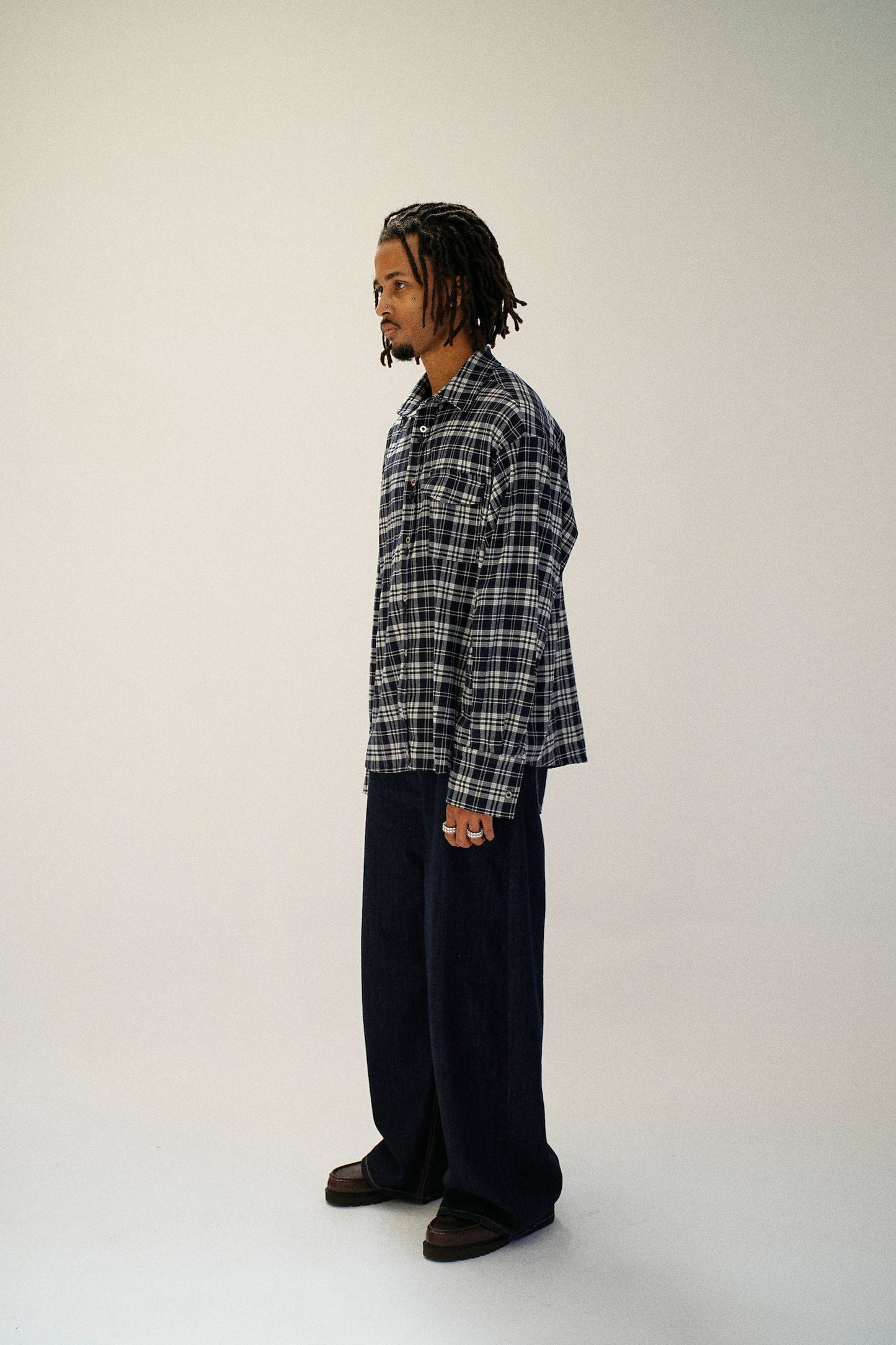 FINAL SALE | OVERSIZED PLAID CHECK