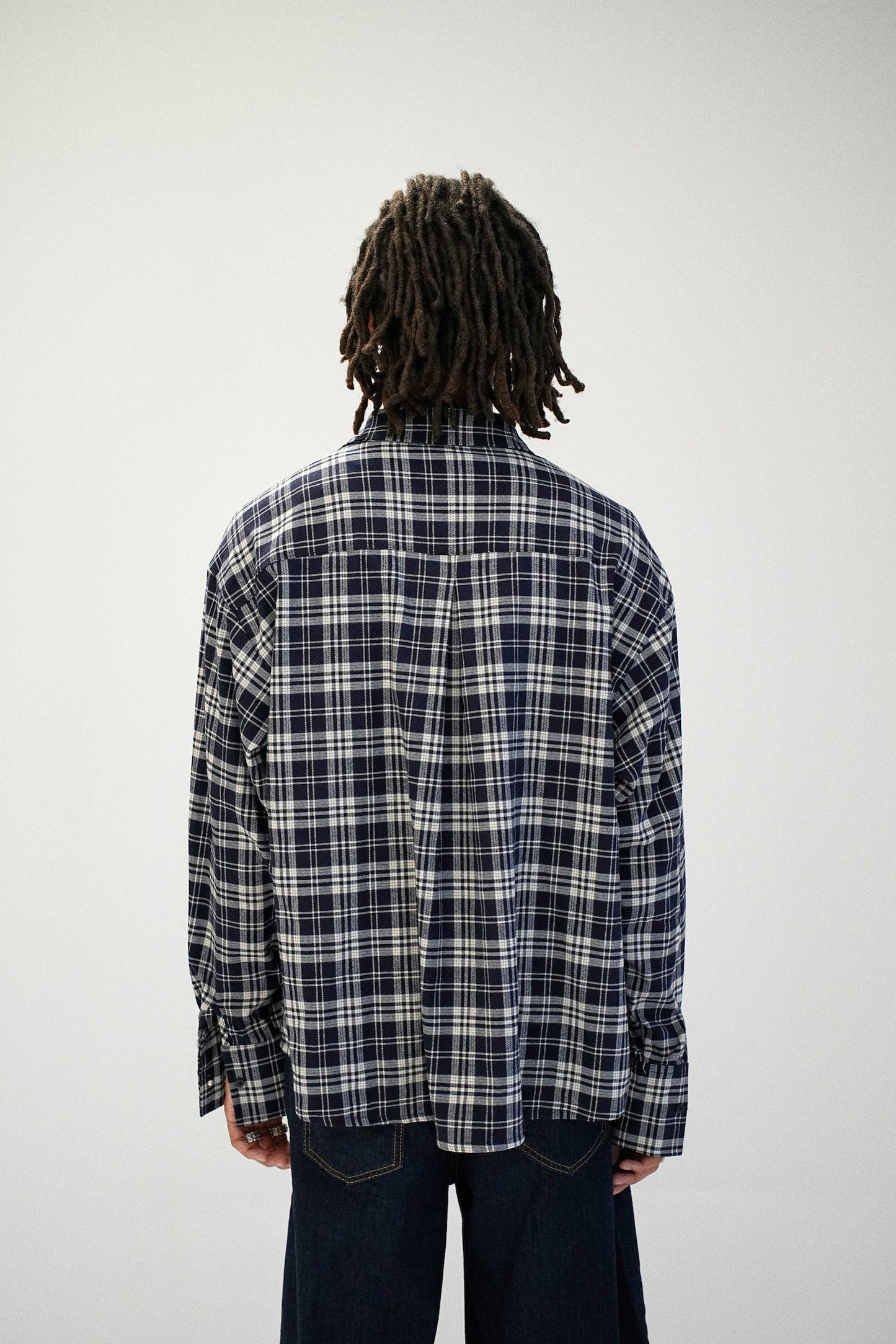 FINAL SALE | OVERSIZED PLAID CHECK