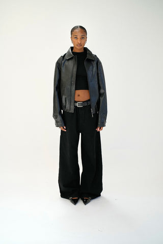 FALCO JACKET, BLACK