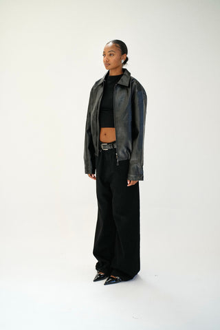 FALCO JACKET, BLACK