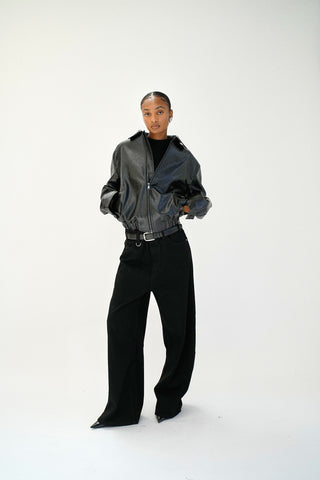 FALCO JACKET, BLACK