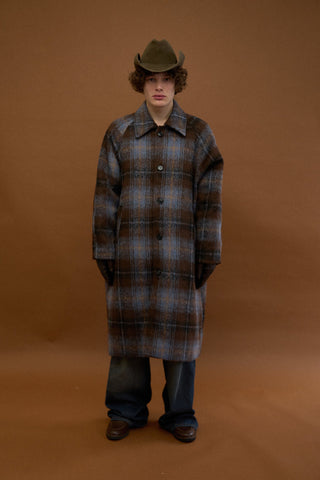 BUCKINGHAM PLAID OVERCOAT