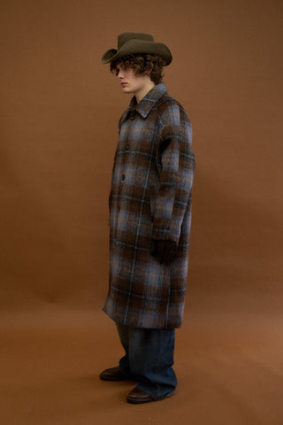 BUCKINGHAM PLAID OVERCOAT