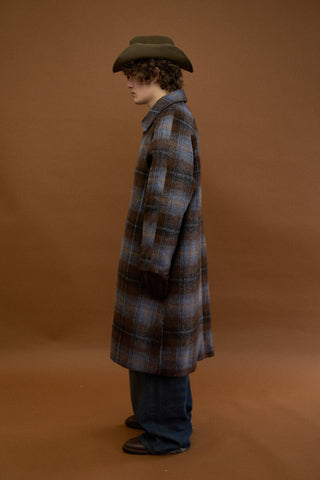 BUCKINGHAM PLAID OVERCOAT