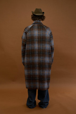 BUCKINGHAM PLAID OVERCOAT