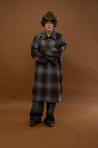 BUCKINGHAM PLAID OVERCOAT