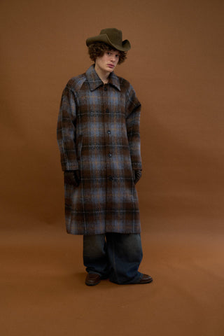 BUCKINGHAM PLAID OVERCOAT