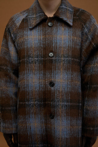 BUCKINGHAM PLAID OVERCOAT