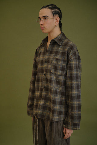BODEGA CHECKED SHIRT