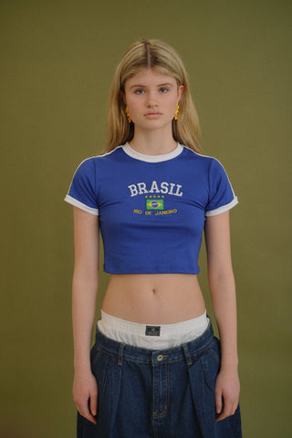 FINAL SALE | VIDA DO BRASIL CROP TOP