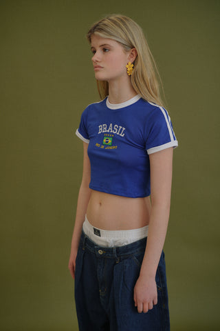 FINAL SALE | VIDA DO BRASIL CROP TOP
