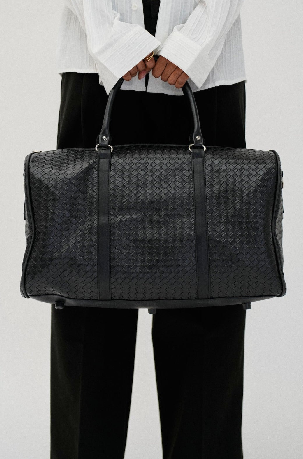 WOVEN DUFFLE BAG