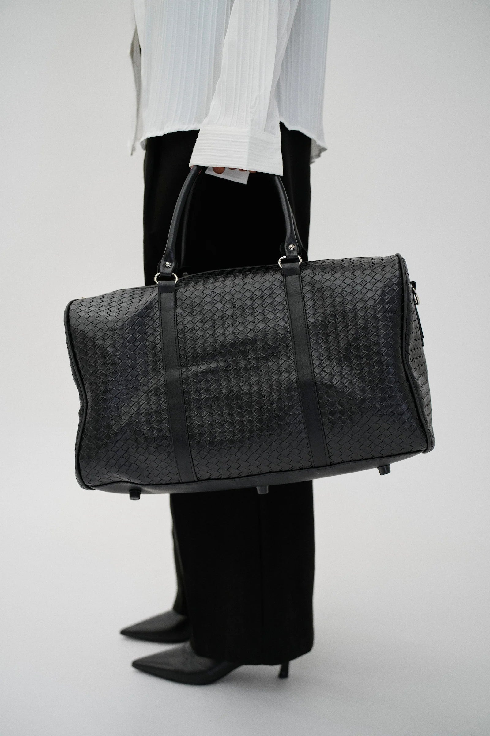 バッグ Beaulares woven duffle bag WOVEN DUFFLE BAG – Beaulares