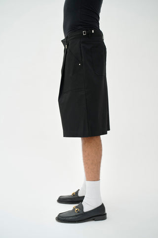 PLEATED SHORTS