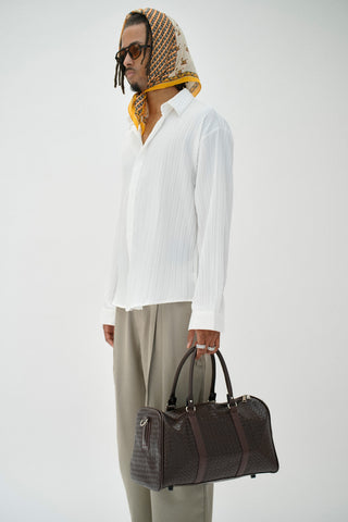 WOVEN DUFFLE BAG