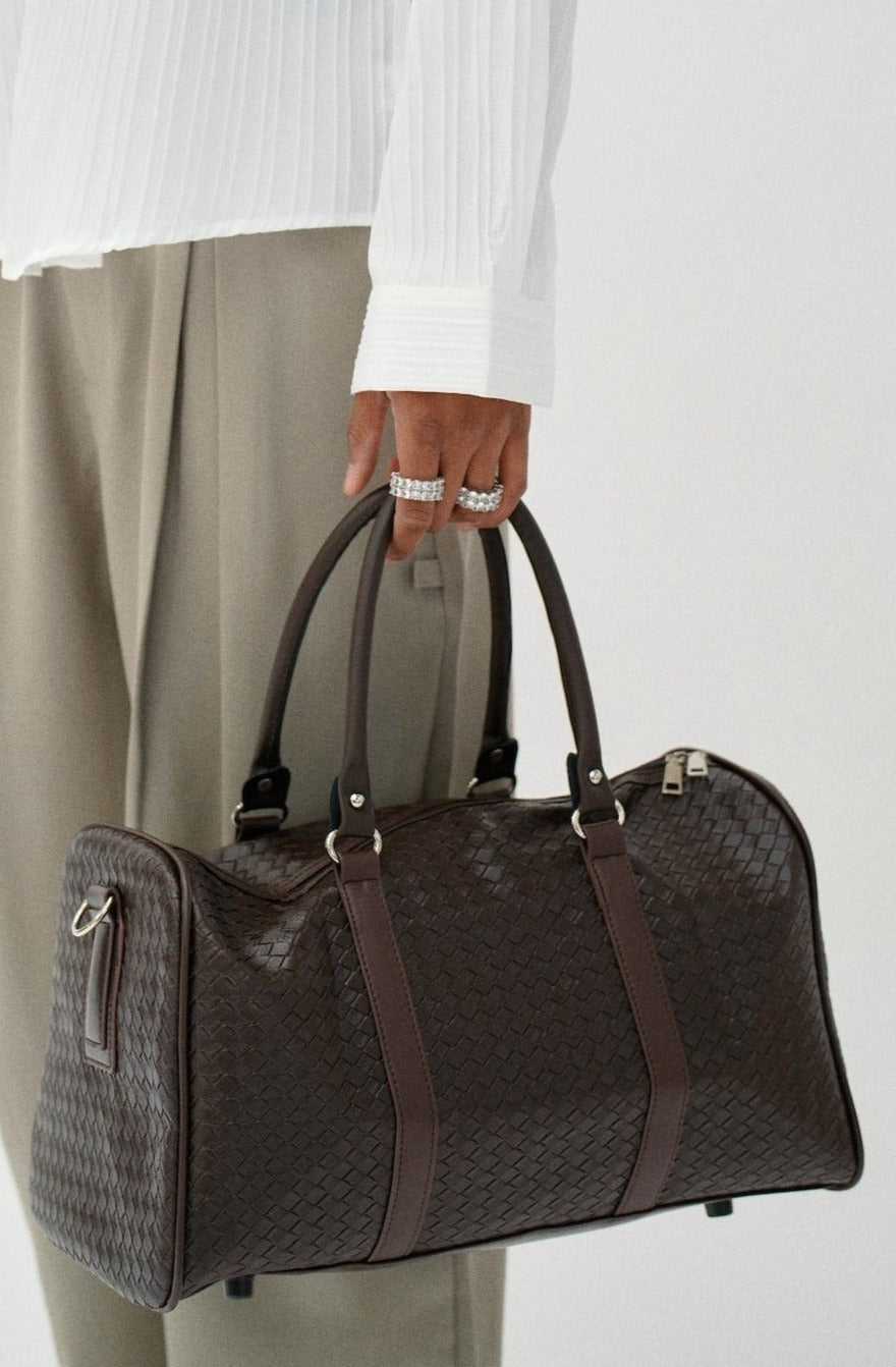 WOVEN DUFFLE BAG