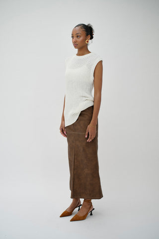 TOWEL KNIT VEST