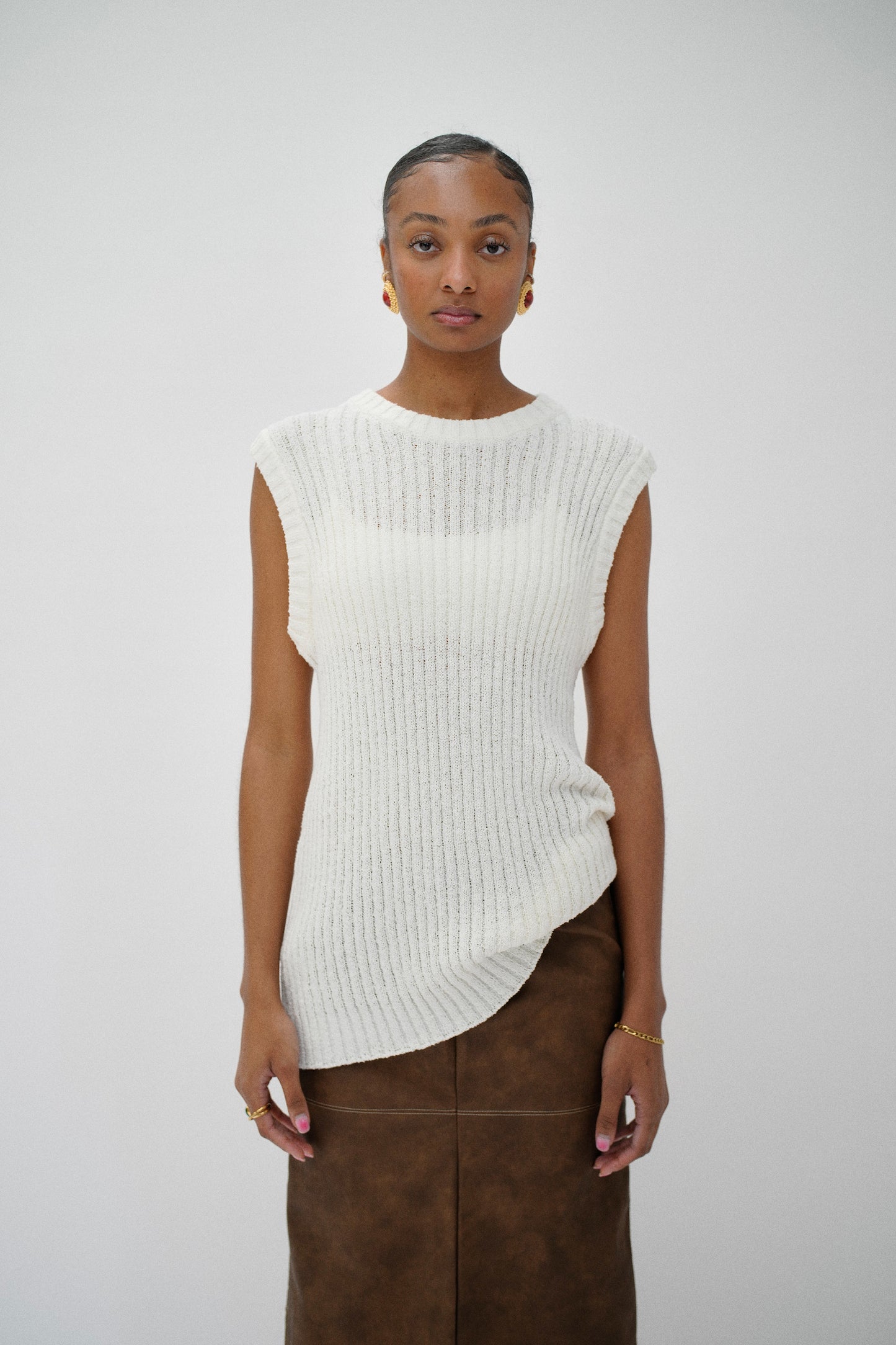 TOWEL KNIT VEST