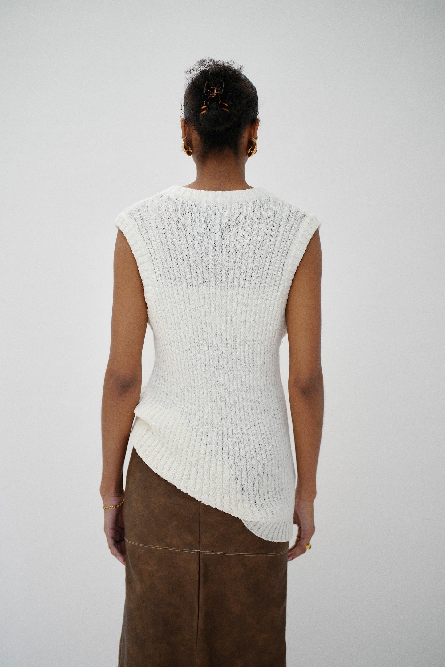 TOWEL KNIT VEST