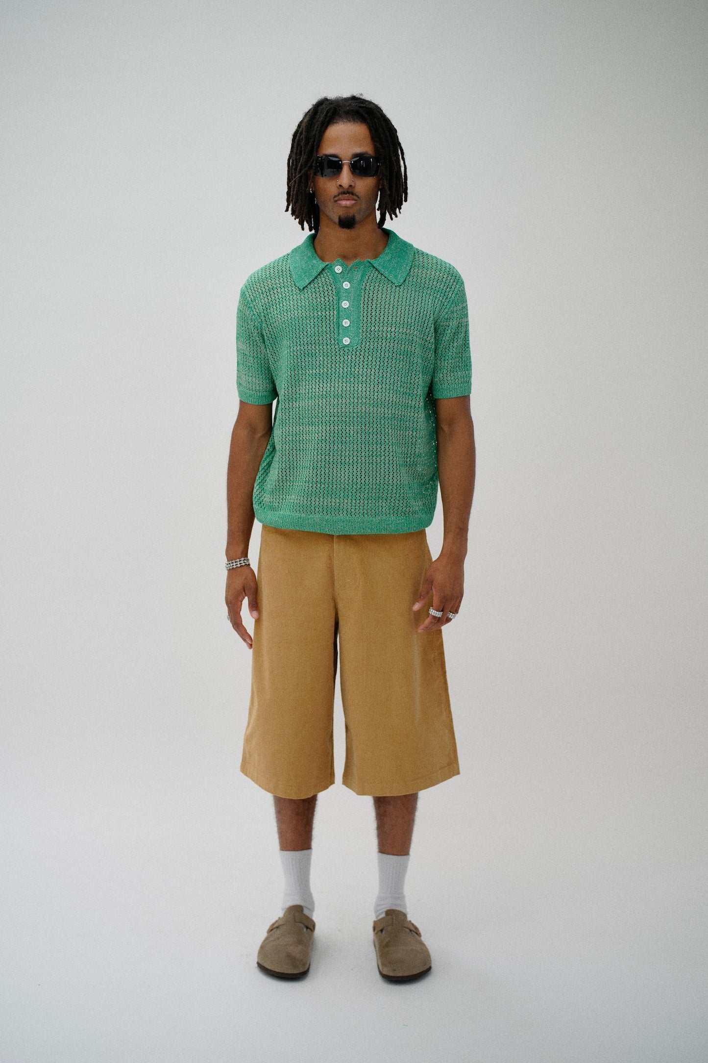 LEMONE CROCHET POLO