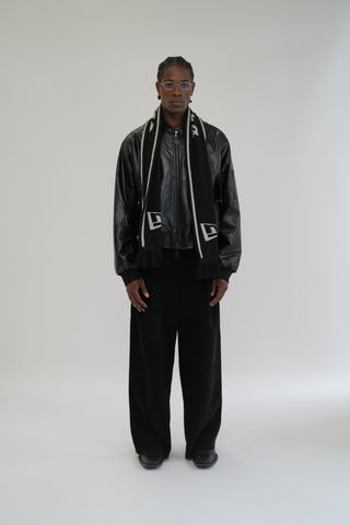 ULTRA LIGHT BOMBER JACKET IN FAUX LEATHER